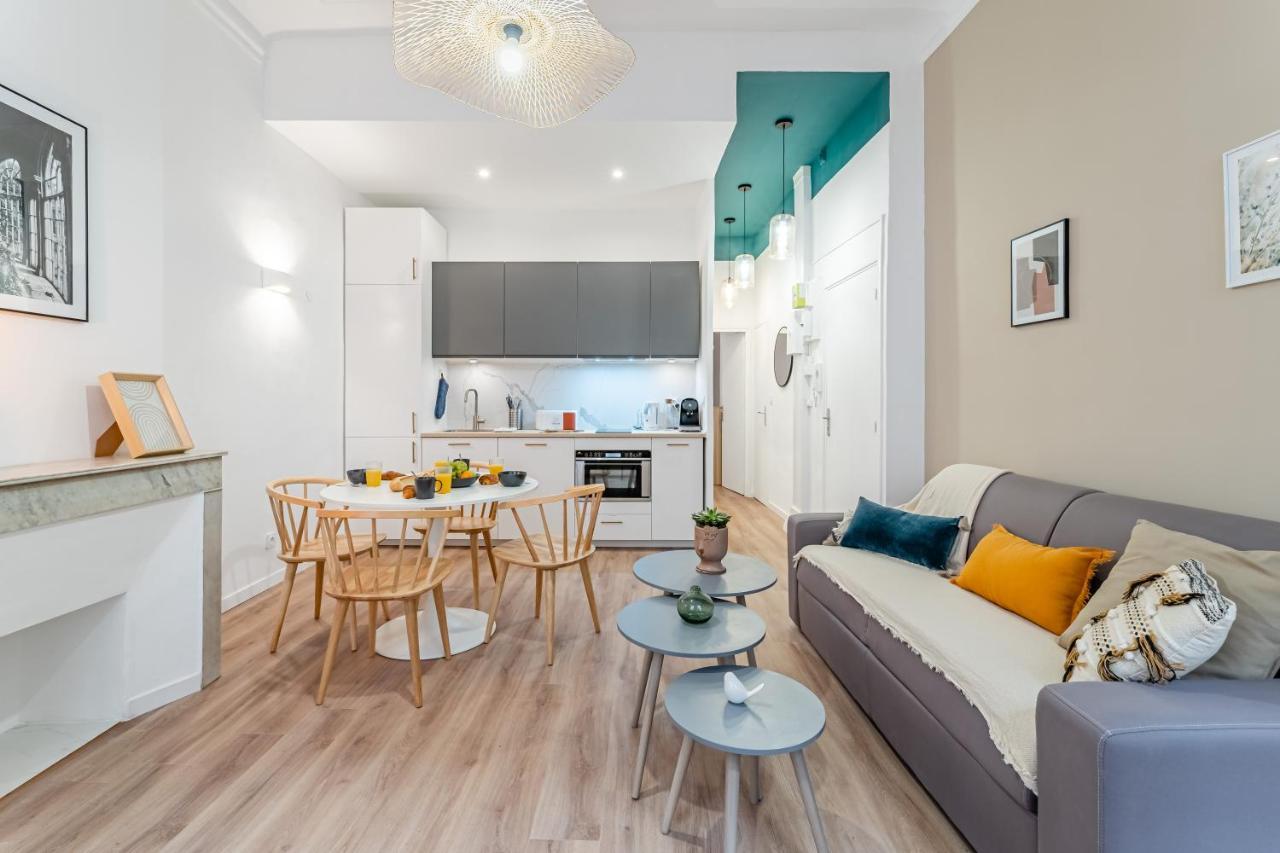 T3 Tout Confort, Moderne, En Centre Ville Marsella Exterior foto