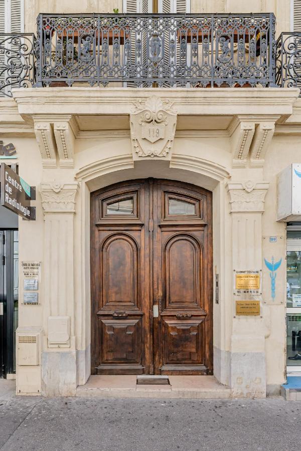 T3 Tout Confort, Moderne, En Centre Ville Marsella Exterior foto