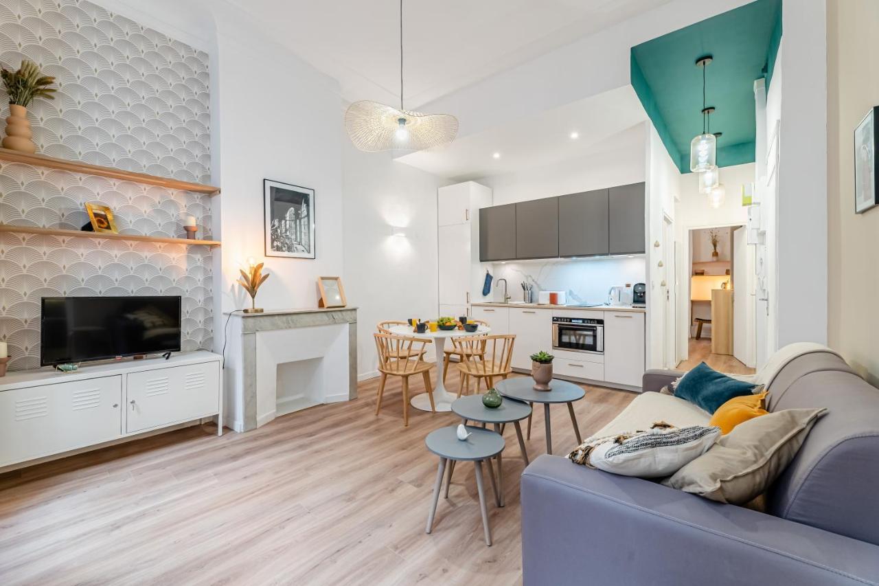 T3 Tout Confort, Moderne, En Centre Ville Marsella Exterior foto